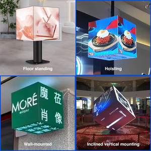Hot Saling trong nhà ngoài trời <span class=keywords><strong>LED</strong></span> Cube hiển thị HD không thấm nước đa mặt màn hình Cube Màn hình <span class=keywords><strong>LED</strong></span> hiển thị <span class=keywords><strong>LED</strong></span> Bảng điều chỉnh - Product Image 4