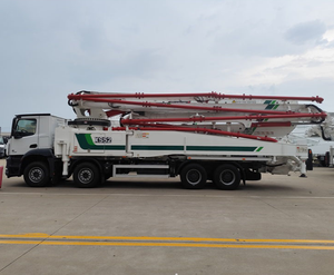 Camion pompe à flèche XS52 économe en carburant avec vanne de commutation rapide, hauteur de levage de 52 m pour les travaux de construction résidentielle et d'appartements - Product Image 3