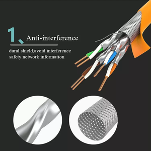 SFTP/FTP/SF/FTP CAT7 Rắn Đồng Trần 4P 23 AWG LAN Cáp CE/ RoHS/ISO phê duyệt mạng cáp PVC LSZH Áo khoác - Product Image 3