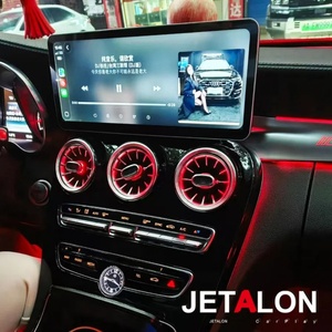 วิทยุติดรถยนต์ระบบ Linux ขนาด 12.8 นิ้ว พร้อมหน้าจอสัมผัส Carplay สำหรับรถยนต์ Mercedes Benz C CLASS GLC ปี 2015-2018 ระบบ Ntg5.0 จอแสดงผลกลางสำหรับรถยนต์ ระบบมัลติมีเดีย - Product Image 1