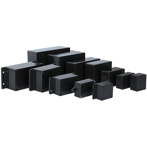 Ip65 không thấm nước đen ABS điện tử bao vây hộp nối với CE ROHS chứng nhận tùy chỉnh kích thước cho trong nhà sử dụng ngoài trời - Product Image 1