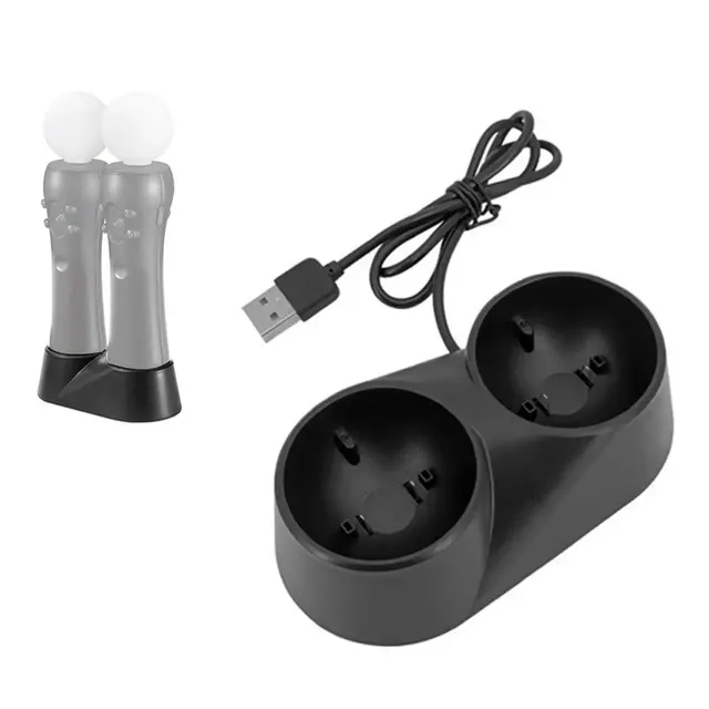Controller Charging Dock Station Stand for Playstation PS3 PS4 VR Move Quad Charger Motion Controller PlayStation