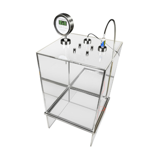 Acrylic Negative Pressure Anaerobic Machine Transparent Static Box Customized Laboratory Transparent Acrylic Isolation Box - Product Image 6