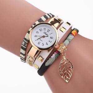 2020 nouvelle mode décontracté Quartz femmes <span class=keywords><strong>montre</strong></span> strass <span class=keywords><strong>cuir</strong></span> tissé Bracelet <span class=keywords><strong>montre</strong></span> cadeau <span class=keywords><strong>montre</strong></span> - Product Image 4