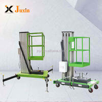 Ascenseur électrique aérien en aluminium à mât unique CE 4-10m pour homme Ascenseur pour une personne Ascenseur électrique pour homme
