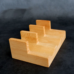 寿司タコススタンド刺身寿司木製手巻き寿司ラックグルメ - Product Image 3