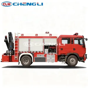 Camión de Bomberos SINOTRUCK 4X2 de Alto Rendimiento HOWO con Brazo de Grúa para Respuesta a Emergencias - Product Image 2