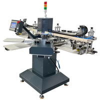 Máquina de Impresión de Serigrafía Rotativa de 8 Estaciones y 2 Colores, Máquina Automática de Impresión de Serigrafía Nueva para Camisetas