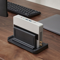 Support pour ordinateur de bureau à domicile PC VESA Support de CPU multifonctionnel pour client mince Support de montage