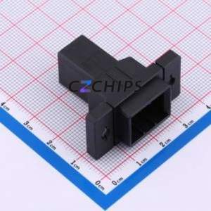 HC-3810-2*2EY-05 Housing (Wire-to-Board / Wire-to-Wire) P=3.81mm Connector 2x2P 3.81mm 5.08mm 2 - Product Image 1