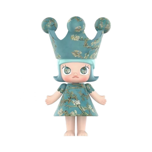 Hộp quà bí mật đồ chơi PVC PopMart Mega Reserve Range Royal Molly <span class=keywords><strong>Merrill</strong></span> Meilin Dunhuang Muxia Apricot Blossom Curling River 400% - Product Image 6