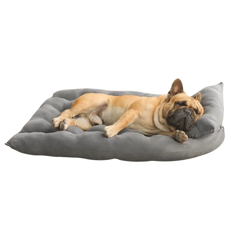Materasso per animali domestici in schiuma di peluche di lusso di alta qualità cuscino per animali domestici ortopedico letti per cani con cuscino in peluche per cani