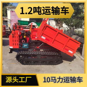 Camión Volquete Hidráulico Todoterreno de 0.8 T con Orugas y Empuje Manual para Exportación - Product Image 2