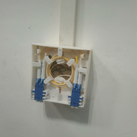 Boîtier de terminaison fibre optique FTTH type 86 à 2 cœurs, en ABS, à montage mural, pour réseaux FTTB FTTX – Approvisionnement direct usine
