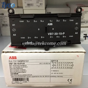 <span class=keywords><strong>Contacteur</strong></span> <span class=keywords><strong>inverseur</strong></span> <span class=keywords><strong>ABB</strong></span> série VB/VBC neuf et original VB6 VB7 VBC6 VBC7 9A/12A pour commande avant-arrière de moteur triphasé - Product Image 2