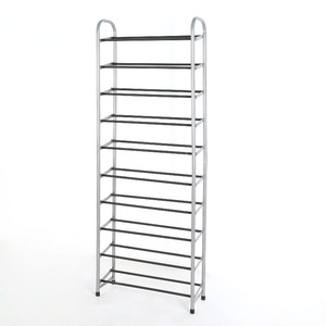 Jinsheng <b>Shoe</b> Rack 8 Tier Metal Freestanding <b>Storage</b> Dustproof Home Use - Product Image 4