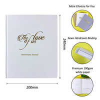 Impression personnalisée Enregistrez en gros vos grands petits moments Cadeaux d'anniversaire Fiançailles Mariage Couples Mariage Journal de mémoire