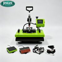 Presse à Chaud Industrielle 8-en-1 Multifonctionnelle pour Sublimation – Imprimante de Transfert pour Ateliers de Confection