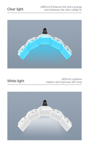 เครื่องบำบัดผิวด้วยแสง PDT 7 สี LED โฟตอน สำหรับฟื้นฟูผิวหน้า - Product Image 5