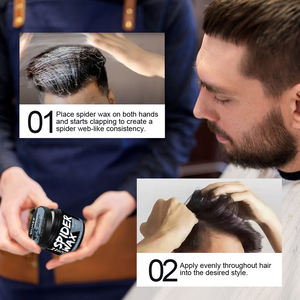 Venta al por mayor a base <span class=keywords><strong>de</strong></span> agua <span class=keywords><strong>de</strong></span> retención media bajo brillo acabado mate rizo masilla para el cabello mate Crema para un aspecto natural - Product Image 5