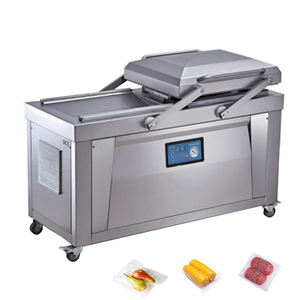 Machine à vide électrique à double chambre avec pompe <span class=keywords><strong>Pfeiffer</strong></span>, fonctionnement à une touche, scelleuse alimentaire sous vide pour sachets et sacs sous vide, scellage parfait - Product Image 4