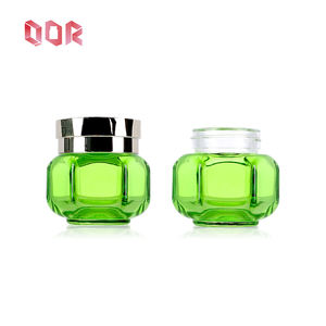 Flacon en verre vide pour huile essentielle, lotion pour soins de la peau, flacon pompe, pot à crème en verre, design unique, 30g, 50g, 50ml, 120ml, 150ml, vert - Product Image 5