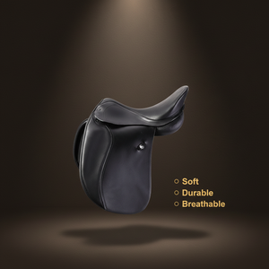 Elegante Silla de Montar <span class=keywords><strong>Inglesa</strong></span> para Doma Clásica, de Cuero, Ligera, con <span class=keywords><strong>Asiento</strong></span> <span class=keywords><strong>Profundo</strong></span> y Equilibrio Flexible - Product Image 2
