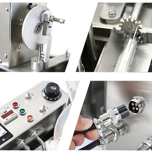 เครื่องทำโดนัทไฟฟ้าถังน้ำมันกว้างแบบตั้งโต๊ะขนาดเล็ก CE เครื่องทำโดนัทไฟฟ้า - Product Image 4