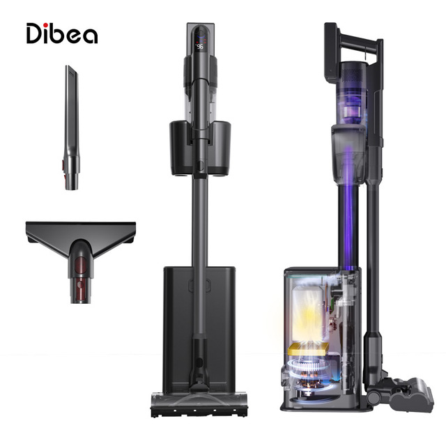 New Self Cleaning No Dirty Hand Cordless HEPA Filtration Dry Cyclone Vacuum Cleaner Wireless Handheld Stick for Sofa Carpet