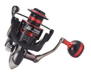 Reel Pancing Lizard 1000 Model Spinning Reel, Gagang Logam, Daya Tarik Maksimum 8kg, Seperti Spinning Top Berputar - Product Image 3