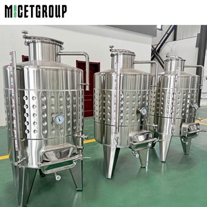Vente chaude 500L fossette plaque chemisé équipement de brassage du vin fruits <span class=keywords><strong>alcool</strong></span> équipement de brassage <span class=keywords><strong>cidre</strong></span> faisant la machine à vendre - Product Image 3