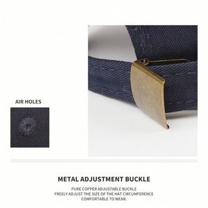 Casquette de sport unisexe réglable à 6 panneaux, légère et douce, pour le camping et la course à pied, personnalisable avec votre logo - Product Image 5