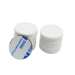 Forma rotonda del silicone di gomma piedi per mobili pad con adesivo nastro di - Product Image 2