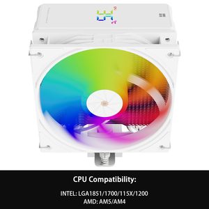 เทอร์มอลไรท์ แอสแซสซิน เอ็กซ์ 120R ดิจิตอล ดิสเพลย์ ARGB ซีพียูคูลเลอร์พร้อมฮีทไปป์ 4 ท่อ พัดลม PWM เงียบขนาด 120 มม. สำหรับ AM5 LGA1700 - Product Image 3