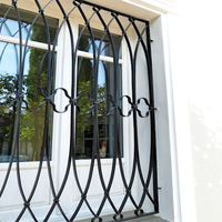 Rejas de Seguridad para Ventanas de Acero, Diseño de Ventanas de Seguridad para Protección, Barras de Seguridad para Ventanas de Hierro Forjado