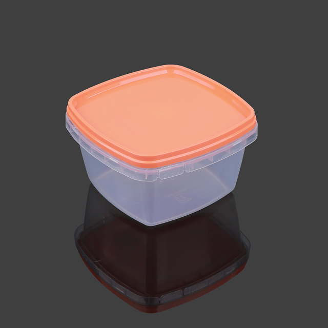 Disposable Germfree pp Plastic Microwave and Frozen Safe Food Container 250Ml