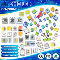 Módulo de Barra de Luz LED RGB SMD de Alta Potencia 0.2W/0.5W/1.5W/3W 5050/5054 con Chip Epistar 3.0-3.4V, Regulable y a Todo Color