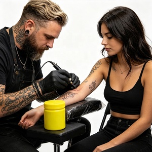 Crema para Tatuajes de Entrega Rápida Premium 10g 30g 500g para Uso de Emergencia en Tiendas de Tatuajes y Salones de Belleza - Product Image 4
