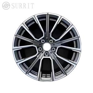 Jantes en alliage forgé OEM nouvel état 20 '21' 22 'à 5 rayons 112 PCD Jantes de voiture en bronze noir argent rouge - Product Image 3