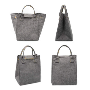 New Eco-friendly Thermal <b>Bag</b> Food Carry <b>Tote</b> Office Bento <b>Bag</b> Insulated Oxford <b>Lunch</b> Cooler <b>Tote</b> <b>Bag</b> for Food - Product Image 4