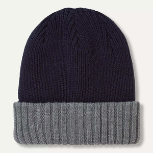 Fashionable Wholesale Luxury Winter New Arrival Breathable <b>Waterproof</b> Unisex Customizable Lightweight Solid Color Knitted <b>Beanie</b> - Product Image 1