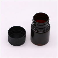 Flacon à pilules en plastique PET de 25 ml, matériau recyclable sans BPA, service personnalisé, flacon à médicaments solides avec bouchon à vis