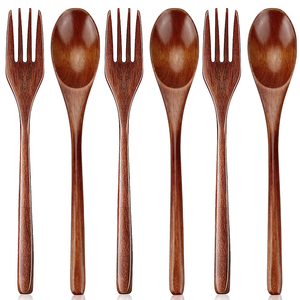 Yaolan Best Selling Reusable Eco-Friendly Kitchen Wooden Spoon Comfortable Handle Dishwasher Safe for Soup Coffee Honey Mixing - Product Image 1