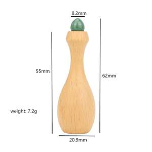 El <span class=keywords><strong>Accupoint</strong></span> Gua Sha akupunktur göz masaj doğal taş yeşim boncuk gevşeme konfor masaj ürünleri - Product Image 2