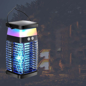 Nueva Lámpara Solar Antimosquitos, Luz UV, Trampa <span class=keywords><strong>de</strong></span> Luz Púrpura, Mata Moscas Eléctrico, Eliminador <span class=keywords><strong>de</strong></span> Mosquitos - Product Image 4