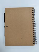 Cuaderno de Diseño Simple, Cuaderno Kraft A5, Venta Especial, Logotipo Personalizado, Promocional