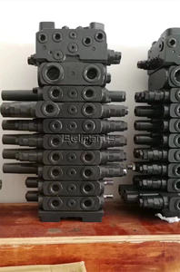 Rakitan Katup Kontrol Utama Hidrolik EX55 ZX60 untuk Suku Cadang Mini <span class=keywords><strong>Excavator</strong></span> <span class=keywords><strong>HITACHI</strong></span> DPK-T04-6P2G-AB 4310051 4348186 4668463 - Product Image 4