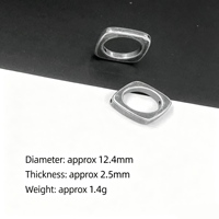 Anneau de connexion rétro en imitation argent pour bijoux DIY, boucle de finition pour bracelet et collier en perles