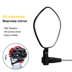Rétroviseur rotatif de vtt, 2 pièces, miroir arrière, équipement de conduite d'extérieur, <span class=keywords><strong>casque</strong></span> de haute qualité - Product Image 2
