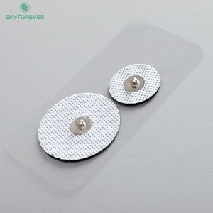 Medical Rehabilicare Fisioterapia Substituição Reutilizável 50mm Rodada Dezenas <span class=keywords><strong>Snap</strong></span> Massagem Eletrodos <span class=keywords><strong>Pads</strong></span> para <span class=keywords><strong>TENS</strong></span> Unidade Dispositivo - Product Image 5